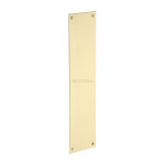 M Marcus Heritage Brass Flat Finger Plate 305mm x 76mm